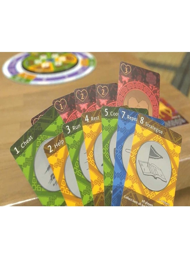 Capstone Games: Race for The Chinese Zodiac - Interactive Simultaneous Card Game, 3-5 Players, Ages 8+, 40 to 70 Min - Image 5
